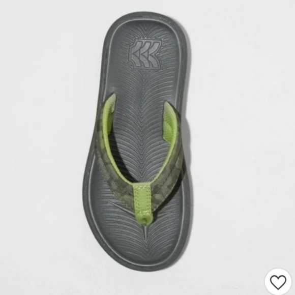 All in Motion Sterling Sandals Green Camo 3 - Picture 3 of 4